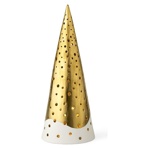 Kähler Świecznik &quot;Nobili&quot; w kolorze złotym - wys. 30 cm ze sklepu Limango Polska w kategorii Świeczniki - zdjęcie 178123949