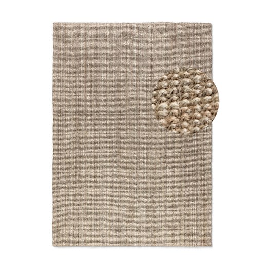 Hanse Home Dywan "Jaipur" w kolorze szaro-jasnobrązowym z juty Hanse Home 190x280 cm okazyjna cena Limango Polska