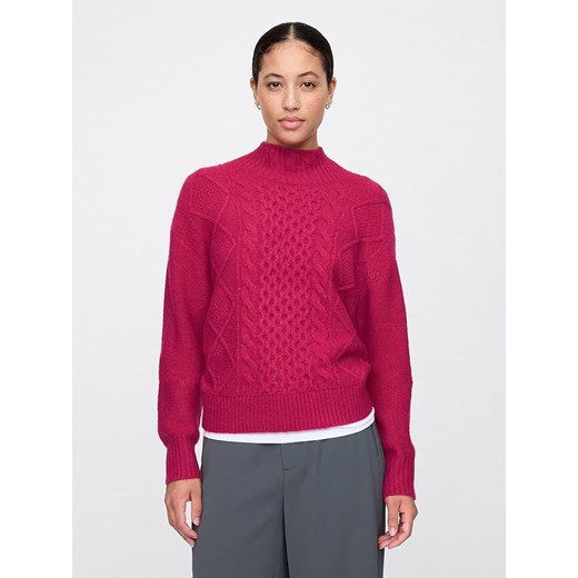 GAP Sweter w kolorze czerwonym ze sklepu Limango Polska w kategorii Swetry damskie - zdjęcie 178124259