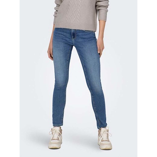 ONLY Dżinsy - Slim fit - w kolorze niebieskim W29/L32 okazja Limango Polska