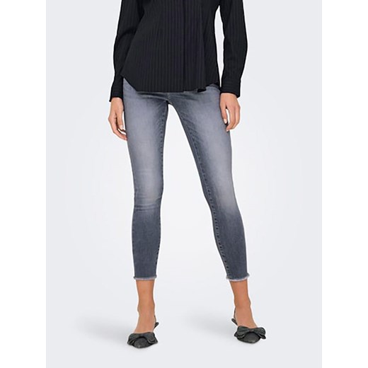 ONLY Dżinsy - Slim fit - w kolorze szarym ze sklepu Limango Polska w kategorii Jeansy damskie - zdjęcie 178124627