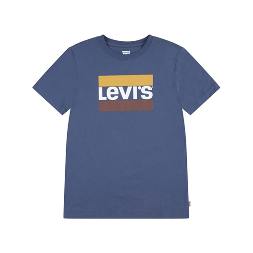 Levi&apos;s Kids Koszulka w kolorze niebieskim ze sklepu Limango Polska w kategorii T-shirty chłopięce - zdjęcie 178124658