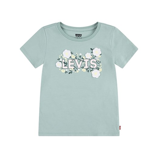 Levi&apos;s Kids Koszulka w kolorze zielonym ze sklepu Limango Polska w kategorii Bluzki dziewczęce - zdjęcie 178124729