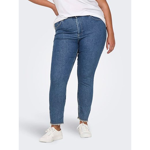 ONLY Carmakoma Dżinsy - Skinny fit - w kolorze niebieskim ze sklepu Limango Polska w kategorii Jeansy damskie - zdjęcie 178125099