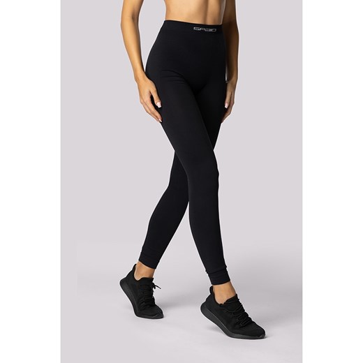 Spaio Legginsy termiczne &quot;Alpha&quot; w kolorze czarnym ze sklepu Limango Polska w kategorii Spodnie damskie - zdjęcie 178126346
