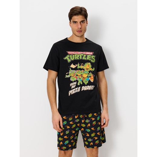 Sinsay - Piżama dwuczęściowa Wojownicze żółwie Ninja - czarny Sinsay XL Sinsay