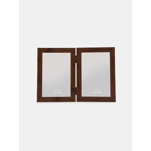 Sinsay - Ramka na zdjęcia - brązowy Sinsay One Size Sinsay