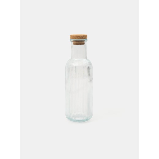 Sinsay - Butelka z korkiem - biały Sinsay One Size Sinsay