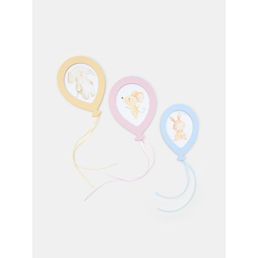 Sinsay - Ramka na zdjęcia 3 pack - wielobarwny Sinsay One Size Sinsay