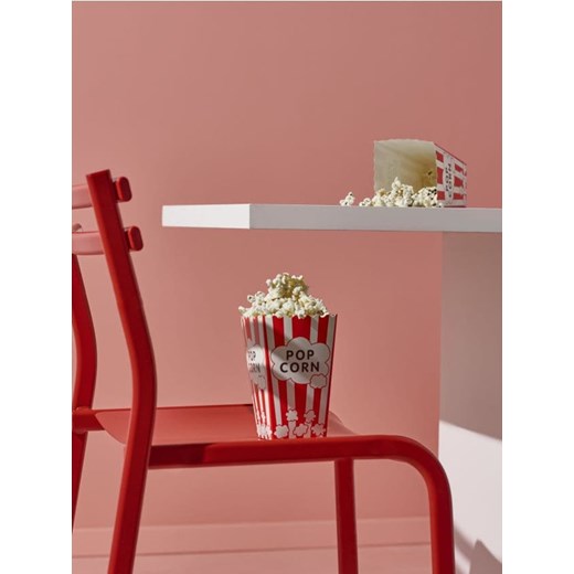 Sinsay - Opakowania na popcorn - czerwony ze sklepu Sinsay w kategorii Akcesoria kuchenne - zdjęcie 178134266