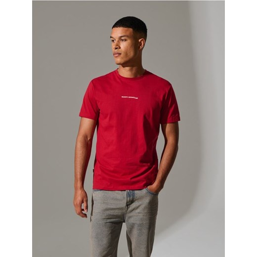Sinsay - Koszulka - czerwony ze sklepu Sinsay w kategorii T-shirty męskie - zdjęcie 178134999