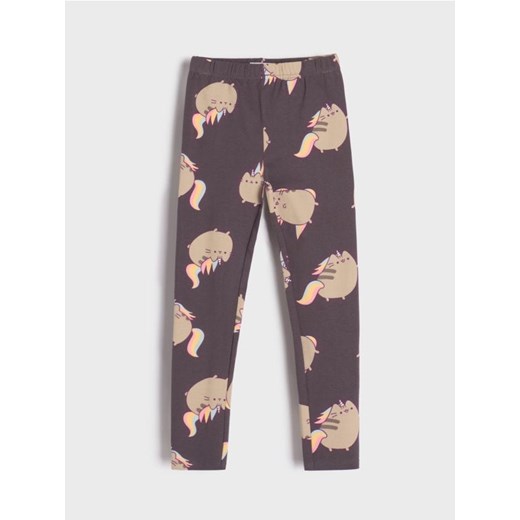 Sinsay - Legginsy Pusheen - szary ze sklepu Sinsay w kategorii Spodnie dziewczęce - zdjęcie 178135007