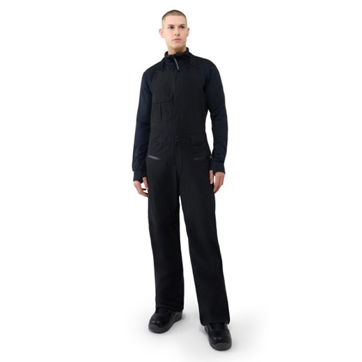 Męskie spodnie narciarskie Quiksilver Utility Bib - czarne ze sklepu Sportstylestory.com w kategorii Spodnie męskie - zdjęcie 178135476