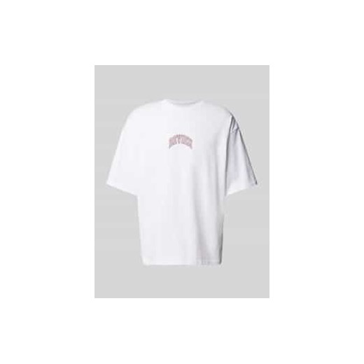T-shirt o kroju oversized z nadrukiem z logo ze sklepu Peek&Cloppenburg  w kategorii T-shirty męskie - zdjęcie 178135755