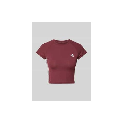 T-shirt krótki z nadrukiem z logo ze sklepu Peek&Cloppenburg  w kategorii Bluzki damskie - zdjęcie 178135827
