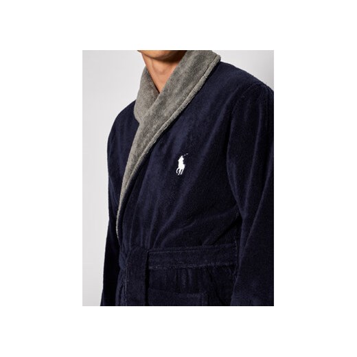 Polo Ralph Lauren Szlafrok 714854533001 Granatowy Polo Ralph Lauren L_XL MODIVO