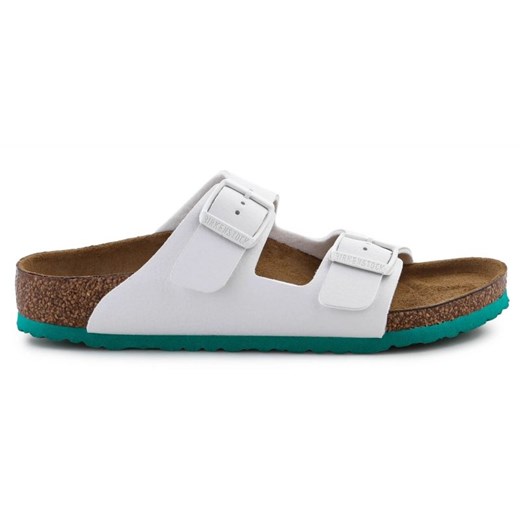 Klapki Birkenstock Arizona Bs 1026859 białe ze sklepu ButyModne.pl w kategorii Klapki dziecięce - zdjęcie 178137368