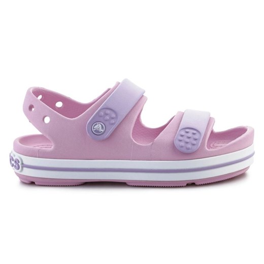 Sandały Crocs Crocband Cruiser Sandal 209423-84I różowe ze sklepu ButyModne.pl w kategorii Sandały dziecięce - zdjęcie 178137407
