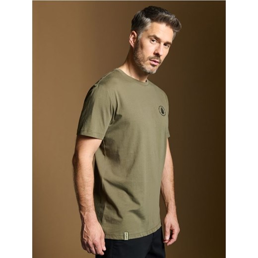 Sinsay - Koszulka - khaki ze sklepu Sinsay w kategorii T-shirty męskie - zdjęcie 178141416