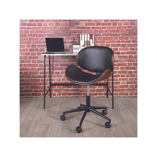 The Home Deco Kids Krzesło biurowe &quot;Reno&quot; w kolorze czarnym - 51,5 x 77 x 51 cm ze sklepu Limango Polska w kategorii Krzesła - zdjęcie 178142299