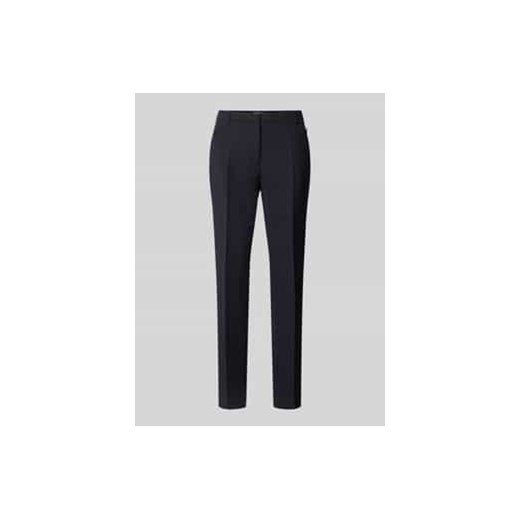 Spodnie o kroju slim fit w jednolitym kolorze ze sklepu Peek&Cloppenburg  w kategorii Spodnie damskie - zdjęcie 178143567