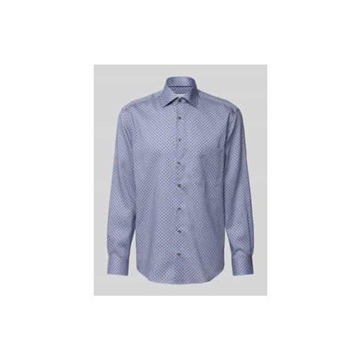 Koszula biznesowa o kroju comfort fit z kołnierzykiem typu kent ze sklepu Peek&Cloppenburg  w kategorii Koszule męskie - zdjęcie 178143599
