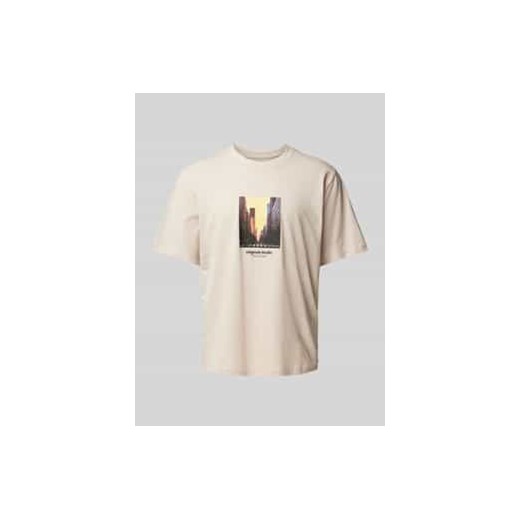 T-shirt z nadrukiem z motywem model ‘VESTERBRO’ ze sklepu Peek&Cloppenburg  w kategorii T-shirty męskie - zdjęcie 178143699