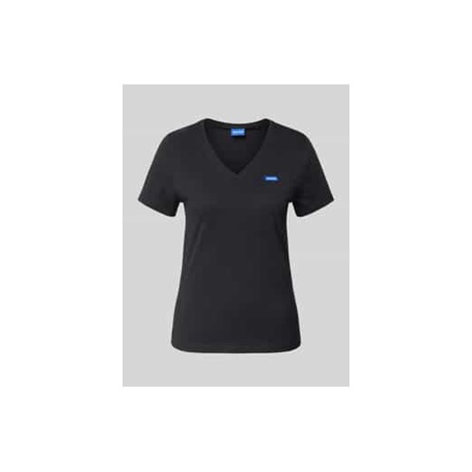 T-shirt z wyhaftowanym logo ze sklepu Peek&Cloppenburg  w kategorii Bluzki damskie - zdjęcie 178144948