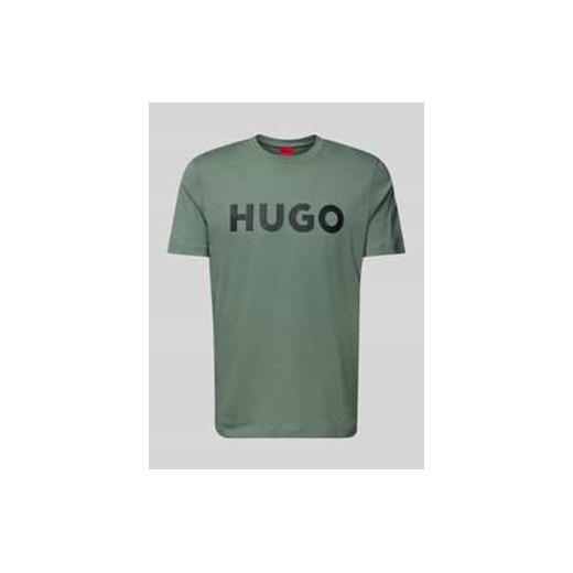 T-shirt z nadrukiem z logo model ‘DULIVIO’ ze sklepu Peek&Cloppenburg  w kategorii T-shirty męskie - zdjęcie 178144978