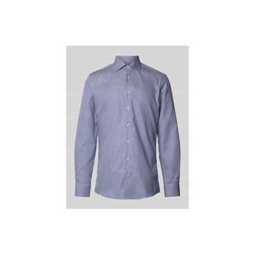 Koszula biznesowa o kroju slim fit z kołnierzykiem typu cutaway ze sklepu Peek&Cloppenburg  w kategorii Koszule męskie - zdjęcie 178145016