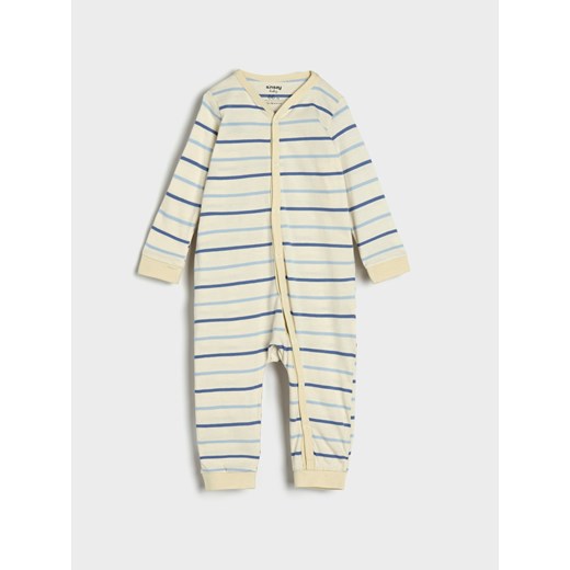 Sinsay - Pajacyki 2 pack - niebieski Sinsay 80 Sinsay