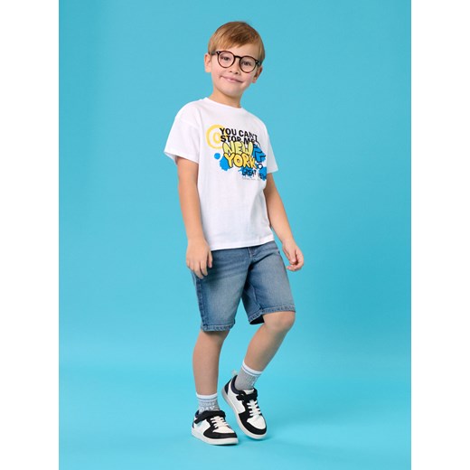 Sinsay - Szorty jeansowe - niebieski Sinsay 128 Sinsay