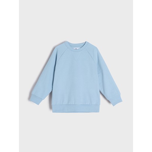 Sinsay - Komplet dzianinowy basic - błękitny Sinsay 122 Sinsay