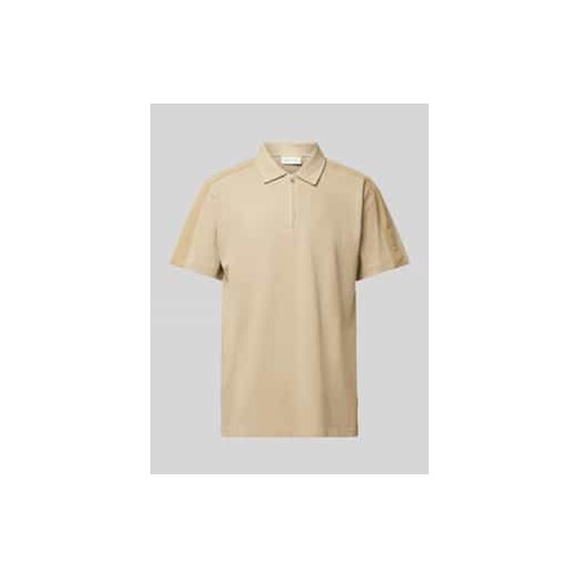 Koszulka polo z detalem z logo ze sklepu Peek&Cloppenburg  w kategorii T-shirty męskie - zdjęcie 178147795