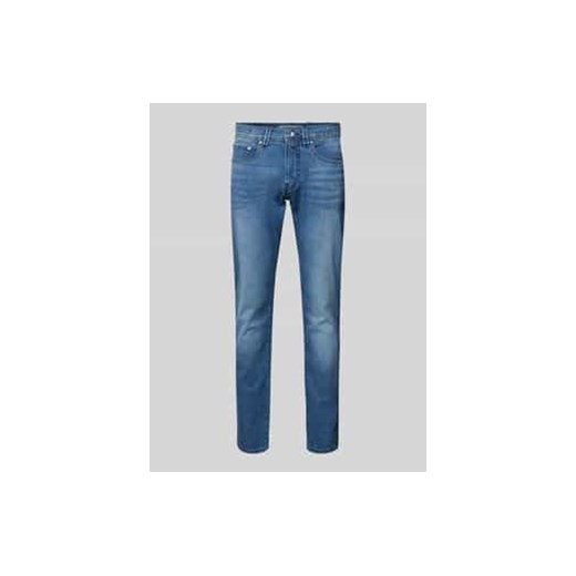 Jeansy o kroju tapered fit z dodatkiem streczu model ‘Lyon’ — ‘Futureflex’ ze sklepu Peek&Cloppenburg  w kategorii Jeansy męskie - zdjęcie 178147798