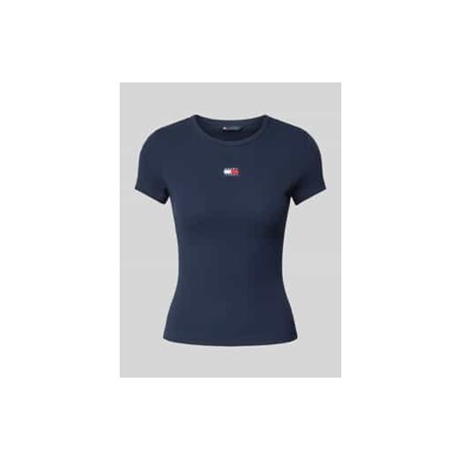 T-shirt z wyhaftowanym logo ze sklepu Peek&Cloppenburg  w kategorii Bluzki damskie - zdjęcie 178147838