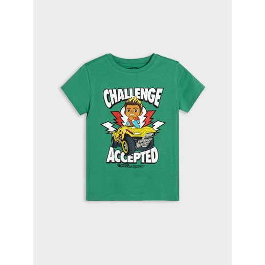 Sinsay - Koszulki 2 pack Hot Wheels - wielobarwny Sinsay 110 Sinsay