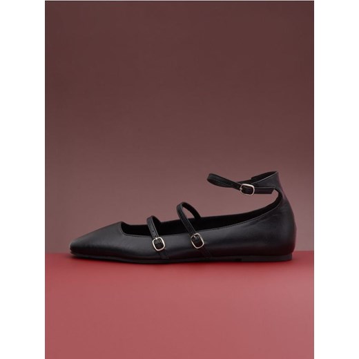 Sinsay - Baleriny - czarny Sinsay 41 Sinsay