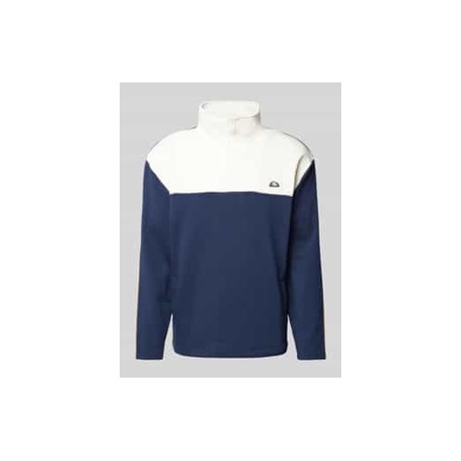 Bluza ze stójką i zamkiem błyskawicznym model ‘INERALO’ ze sklepu Peek&Cloppenburg  w kategorii Bluzy męskie - zdjęcie 178152428