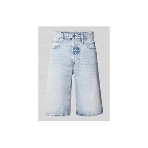 Szorty jeansowe o kroju relaxed fit z 5 kieszeniami ze sklepu Peek&Cloppenburg  w kategorii Spodenki męskie - zdjęcie 178152449