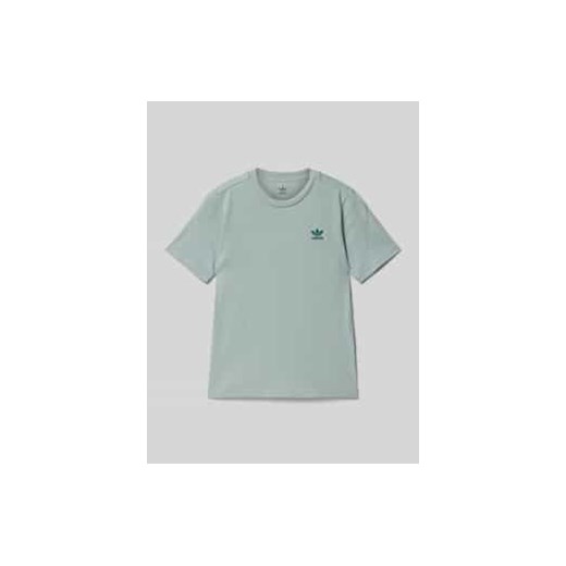 T-shirt z wyhaftowanym logo ze sklepu Peek&Cloppenburg  w kategorii T-shirty chłopięce - zdjęcie 178152479