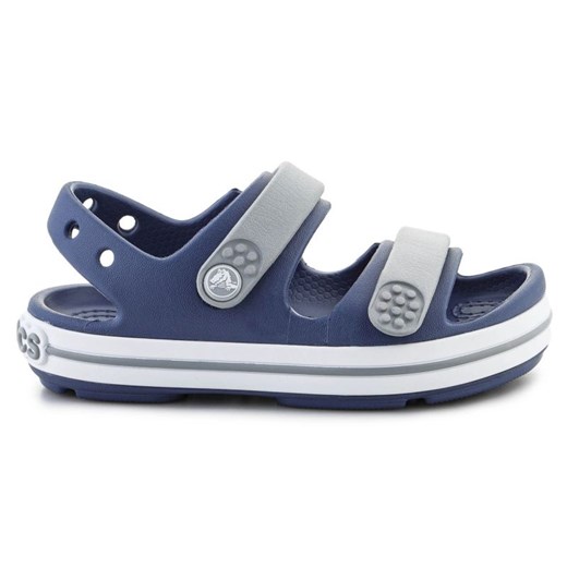 Sandały Crocs Crocband Cruiser Sandal Toddler 209424-45O niebieskie ze sklepu ButyModne.pl w kategorii Klapki dziecięce - zdjęcie 178152956