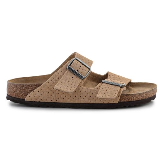 Klapki Birkenstock Arizona Bs W 1027066 beżowy ze sklepu ButyModne.pl w kategorii Klapki damskie - zdjęcie 178152996