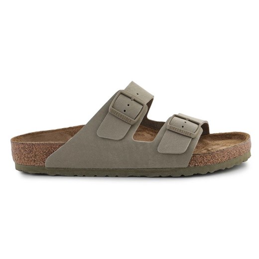 Klapki Birkenstock Arizona Bs M 1027704 zielone ze sklepu ButyModne.pl w kategorii Klapki męskie - zdjęcie 178153065