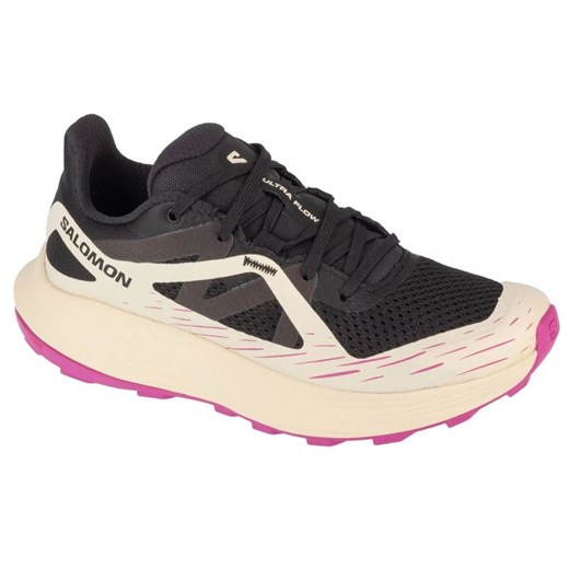 Buty Salomon Ultra Flow W 474509 szare ze sklepu ButyModne.pl w kategorii Buty sportowe damskie - zdjęcie 178153105
