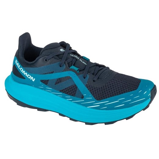 Buty Salomon Ultra Flow M 474852 niebieskie ze sklepu ButyModne.pl w kategorii Buty sportowe męskie - zdjęcie 178153107