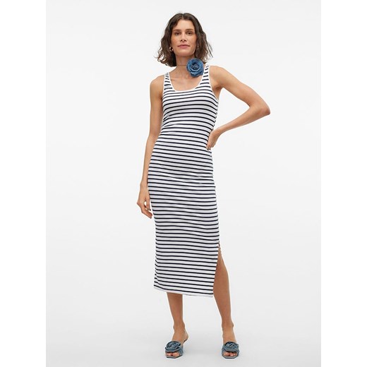 Vero Moda Sukienka w kolorze biało-jasnozielonym Vero Moda S Limango Polska promocyjna cena