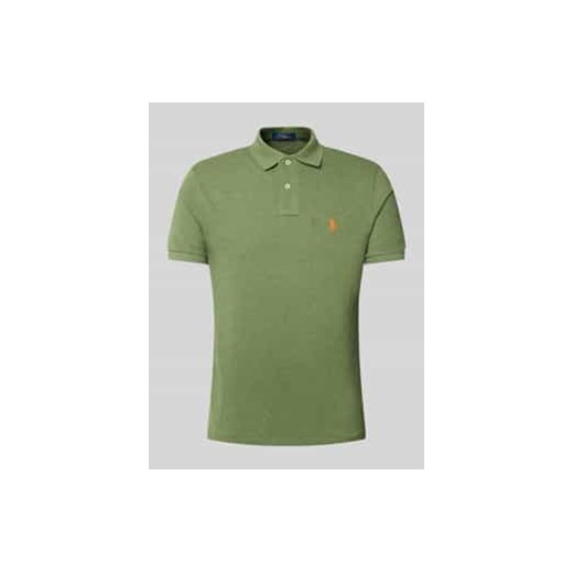 Koszulka polo z wyhaftowanym logo ze sklepu Peek&Cloppenburg  w kategorii T-shirty męskie - zdjęcie 178158167