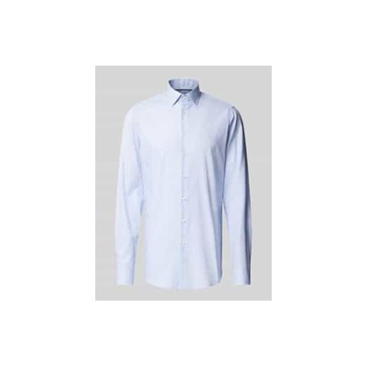 Koszula biznesowa o kroju regular fit z kołnierzykiem typu kent ze sklepu Peek&Cloppenburg  w kategorii Koszule męskie - zdjęcie 178158175