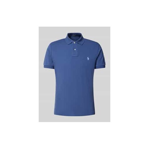 Koszulka polo z wyhaftowanym logo ze sklepu Peek&Cloppenburg  w kategorii T-shirty męskie - zdjęcie 178158216